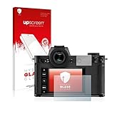 upscreen Schutzglas für Leica SL2 Schutzfolie, Glas-Folie [Klar, 9H...