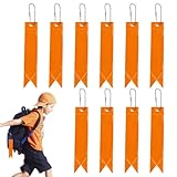 Reflektor-Anhänger, PVC, 15 × 3 cm, reflektierende Anhänger mit Heller...