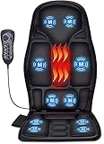 Massagesitzauflage mit Wärme, 10 Vibrationsmotoren Massageauflage mit...