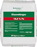 Beckmann Eisendünger 40 x 25 kg (eine Palette) Rasendünger Herbstdünger...