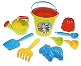 Lena 05422 - Happy Sand Spielset Jungs II, Eimergarnitur 10-tlg.,...