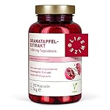 LifeWize® Granatapfel Extrakt Kapseln - 40% Ellagsäure (20:1 Extrakt =...