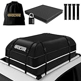 GADLANE Autodachtasche - 15 Kubikfuß wasserdichte Dachbox für Autos...