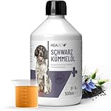 ReaVET Schwarzkümmelöl 500ml für Hunde & Pferde - Kaltgepresst aus...