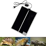 PeSandy Reptil Heizmatten, 42x28CM Nicht-klebendes Terrarium Heizkissen...