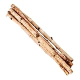 PLAFOPE 6 Stück Teiliges Natürliche Holzstäbe DIY Bastelstäbe Stabile...