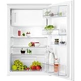 AEG Einbaukühlschrank / 880 mm / 4-Sterne-Gefrierfach / 124 L/Schlepptür...