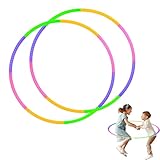 2 STK Hula Hoop Reifen Kinder, Abnehmbares Hullahub Reifen für Kinder,...