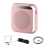 Sprachverstärker Tragbar, 2200mAh Wiederaufladbare Lautsprecher mit...