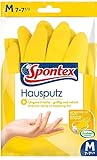 Spontex Hausputz Handschuhe, Größe M, 10 Stück