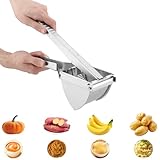 Zosenyer Kartoffelpresse Edelstahl, Kartoffelstampfer für Kartoffelpüree,...