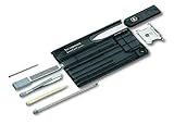 Victorinox 07233T3 SwissCard Quattro Onyx transparent Taschenwerkzeug,...