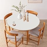 Gohytal Tischdecke Abwaschbar Rund Ø 48inch, Gartentischdecke Tischdecke...
