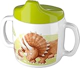 HABA Trinklerntasse Dinos – Trinkbecher für Kleinkinder mit...