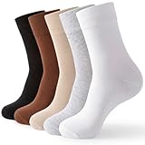 Wamicu 5 Paar Socken Herren Damen, Dünne Baumwolle Damensocken, Bequem und...