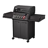 Enders® Gasgrill MONROE PRO 3 SIK TURBO SHADOW, 3-Brenner,...
