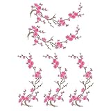 Bügelapplikationen Für Hüte | Stickerei Aufnäher für Kleidung,5er Set...
