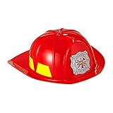 W WIDMANN MILANO Party Fashion 2869F - Feuerwehrhelm für Kinder, rot,...