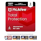 McAfee Total Protection (3 Geräte) 2025 | 15 Monate | Secure VPN,...