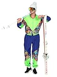 WILBERS & WILBERS 5495 - Retro Skianzug mit 80er Jahre Print für Herren,...