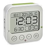 TFA Dostmann Funk Wecker Bingo 2.0, digital, mit Temperaturanzeige, 2...