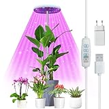 Pflanzenlampe, EWEIMA 72 LEDs Pflanzenlicht Höhenverstellbares, 360°...