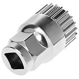 QWORK® Fahrrad Tretlager Entferner für Standard 20-Zahn-Tretlager,...