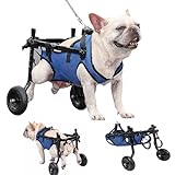 Hunde-Hinterbein-Rollstuhl – Haustier-Rollstuhl, Verstellbarer...