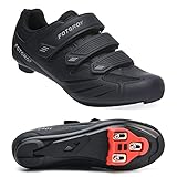 FOTGOAT Herren Fahrradschuhe für Damen, Rennradschuhe mit Stollen...