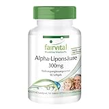 Fairvital | Alpha Liponsäure Kapseln 300mg (Alpha-lipoic acid, ALA) - für...