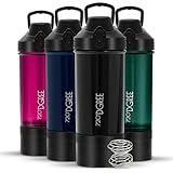 720°DGREE Protein Shaker mit Pulverfach 550ml “uberShaker“ –...