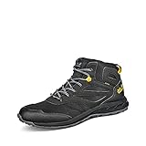 Jack Wolfskin Unisex Kinder Woodland Texapore Mid K, Black / Burly Yellow...