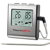 ThermoPro TP16 Digitales Bratenthermometer Ofenthermometer...