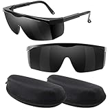 NIEEKRUN IPL Schutzbrille, 2 Stück Lichtschutzbrille 190nm-2000nm mit...
