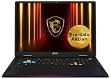 MSI Raider 18 HX AI Gaming-Laptop, 18' UHD+ Mini-LED Display, Intel Core...
