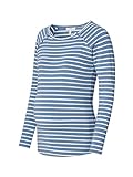ESPRIT Maternity Damen Nursing Long Sleeve Stripe T-Shirt, Modern Blue -...