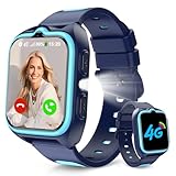 Baolubao Smartwatch Kinder mit SIM-Kartensteckplatz, LBS+WLAN+GPS-Tracker,...