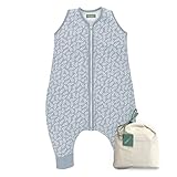 molis&co. Baby-Schlafsack mit Füßen. 0.5 TOG. Größe: 70 cm. Ideal für...