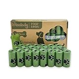 Blanlody Hundekotbeutel 450 Tüten Kotbeutel für Hunde Biologisch Abbaubar...