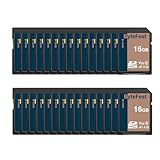 ByteFest SD Karte 16GB 30 Pack, Speicherkarte SDHC UHS-I, Class 10, U3,...