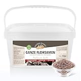 GOLDEN PEANUT Indische Flohsamen ganz 99% Reinheit - für Pferde und Ponys...