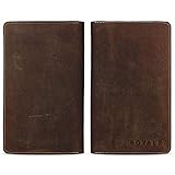 ROYALZ Vintage Leder Sleeve für Apple iPhone 8 Geldbörse (4.7 Zoll)...