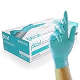 UNIGLOVES Aqua Blue Pearl Nitril-Untersuchungshandschuhe - vielseitig...