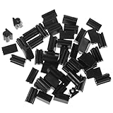 Lurrose Möbelgleiter und Bodenschoner 50 Stück Kunststofffüße für...