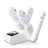 Schuhtrockner Elektrisch mit Intelligentem Timer, Schuhtrockner Faltbares...