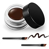 Erinde Wasserdichtes Gel-Eyeliner-Set, lang anhaltendes Creme-Eyeliner-Gel,...