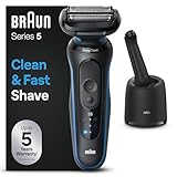 Braun Series 5 Elektrorasierer für Herren, Nass- und Trockenrasur, Turbo...