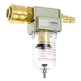 QWORK® Druckluftfilter mit Wasser und Ölabscheider, Wasserabscheider...