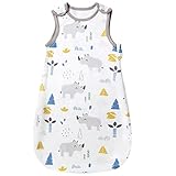 Mosebears Baby Schlafsack Sommer, Cute Animal Cartoon waschbare Decke 0,5...