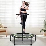 ONETWOFIT 114cm Trampolin Outdoor,Rückprall Trampolin für Erwachsene,...